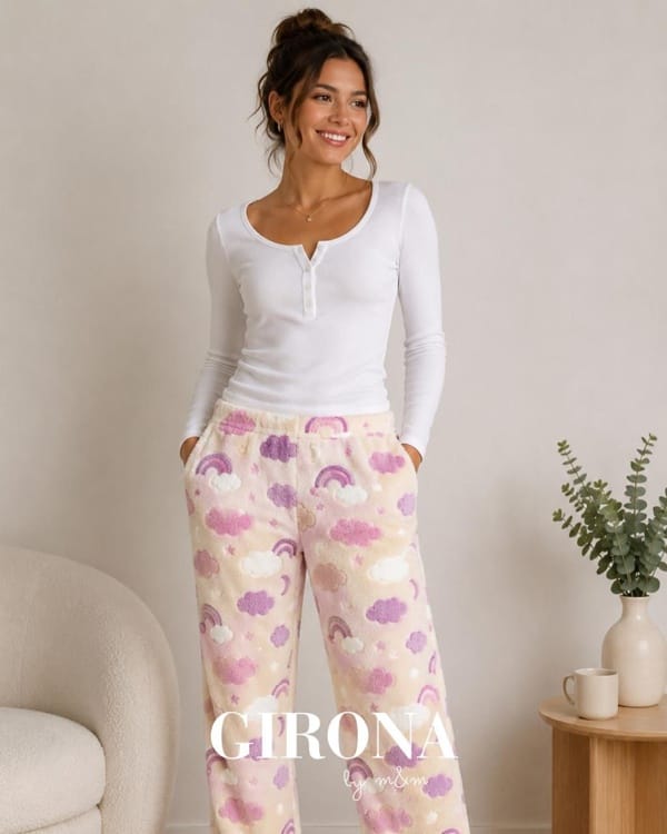 Pantalón polar soft cloudy